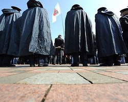 На митинге милиция задержала главу Тернопольского облсовета