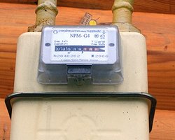 Счетчики газа предлагается установить в каждом доме