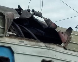 Дрон РФ попал в электричку под Харьковом: "Флеш" рассказал, как защитят поезда