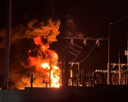 "Відключено опалення": ракета розбомбила росйську ТЕЦ у Брянській області, — соцмережі (відео)