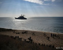 "Большие надежды": британская разведка о последствиях для РФ от потери БДК "Цезарь Куников"