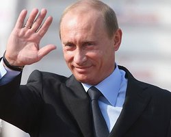 Путин прилетел в Крым