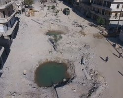 Россия сбрасывает на Алеппо бункерные бомбы, убивая прячущихся в подвалах мирных жителей, - The Times