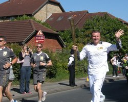 Лондон-2012. Сергей Бубка принял участие в эстафете олимпийского огня