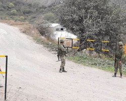 Азербайджанский Лачин: Как выглядит первый российский блокпост в Карабахе