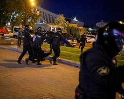 В Минске протестуют против инаугурации Лукашенко