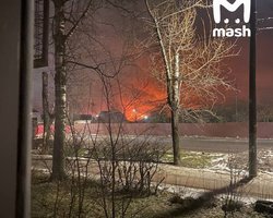 Дрони атакували нафтобазу у Нижньогородській області РФ (фото, відео)