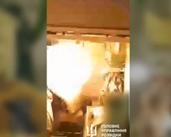 Взрыв на ракетном корабле "Серпухов": в ГУР рассказали о повреждениях вражеского судна (видео)