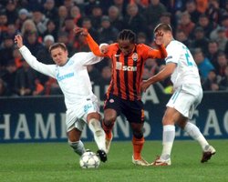 Донецкий Шахтер проиграл Зениту со счетом 1:0