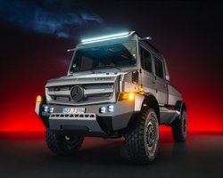 Мощный дизель и камеры вместо зеркал: Mercedes создал роскошный грузовик (фото)