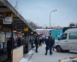 Новые правила проезда: в Киеве 40% перевозчиков Центрального автовокзала не вышли на работу