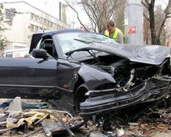 За рулем БМВ, убившего женщину и двоих детей, был футболист