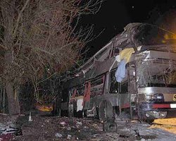 В Житомирской области перевернулся автобус: трое погибли, десять травмированы