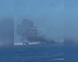 В районе Севастопольской бухты поднялся дым: движение перекрыли, — соцсети (фото)