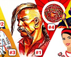 Военный код украинца. Итоги голосования Топ-15 символов Украины: казак, Тарас Шевченко, вышиванка