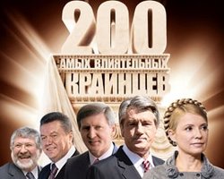 200 самых влиятельных украинцев