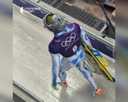 Українець тренується на Олімпіаді в шоломі з вбитими РФ спортсменами попри заборону МОК