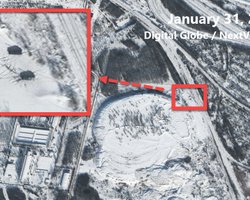 Bellingcat опубликовала фото стреляющих по Авдеевке тяжелых орудий боевиков