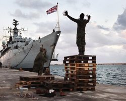 Военные корабли коалиции осуществили блокаду Ливии