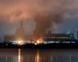 Дроны разбомбили электростанцию, которая обеспечивает Москву теплом и светом (видео)