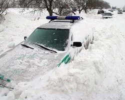 В Одессе из-за снегопада объявлена чрезвычайная ситуация