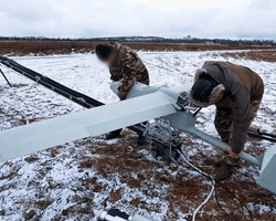 ВС РФ впервые применили новые дроны-камикадзе "Куб-10Э" на передовой в Курской области (видео)