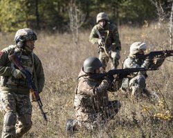 Билецкий показал уникальные кадры штурма позиций российских военных под Бахмутом (видео)