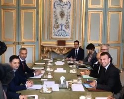 Зеленский рассказал, как прошла встреча с президентом Франции Макроном