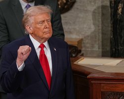 Трамп згадав Україну під час виступу у Конгресі та назвав війну "різаниною"