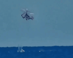 "Іноземні зразки": росіяни показали український морський дрон зі встановленими ракетами (фото)