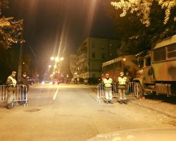 В АП объяснили, почему перекрыли улицы в центре Киева