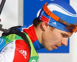 Российский биатлонист выиграл золото Олимпиады-2010