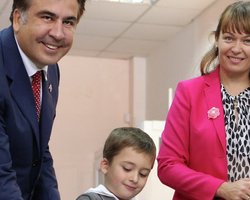 Миша смог разбудить украинский народ, - жена Саакашвили