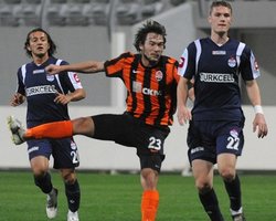 Шахтер выиграл в первом контрольном матче в Турции
