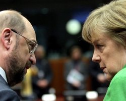 Шульц проиграл Меркель в решающих теледебатах