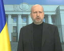 Обращение спикера ВР Турчинова к народу Украины (видео)