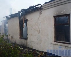 Обнародованы фотографии с места пожара в доме престарелых на Ривненщине