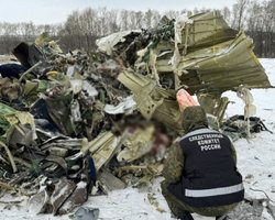 Падіння Іл-76 під Бєлгородом: РФ готова передати тіла "загиблих полонених ЗСУ"