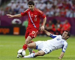 Штаб сборной России объяснил провал на Евро-2012