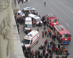 Обнародовано видео взрыва в метро Минска