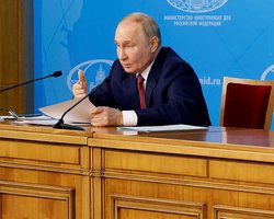 Путін усьоме з початку року поскаржився на те, що його "надув" Захід