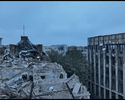 "Буде відповідь": Зеленський показав наслідки нічного удару ЗС РФ по Львову (відео)