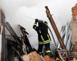 Атака "Герань-2" по Харкову: місцеві розповіли про "страшні прольоти" і пожежу (відео)