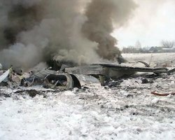 При крушении пассажирского самолета под Алма-Атой погибли 20 человек