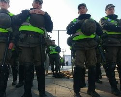 Задержанных под Радой активистов отпустили