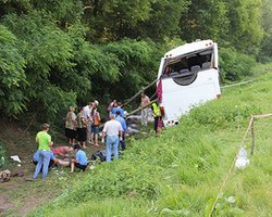 Водитель автобуса, который разбился в Черниговской области, находится в СИЗО