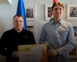 Переможець олімпіади з математики в Норвегії віддав всю свою премію Україні