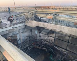 "В обоих случаях": Данилов признал, что за последней атакой на Крымский мост стоит СБУ (видео)