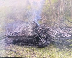 Российская колонна попала под "дружественный огонь" под Курском: уничтожена САУ "Мста-С" (фото)