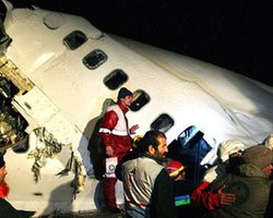 На месте авиакатастрофы в Иране найден черный ящик 